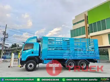 สิบล้อคอก ISUZU FVM 300 แรง ปี 2561