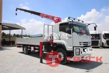 หกล้อเครน Isuzu FTR 240 แรง ปี 60