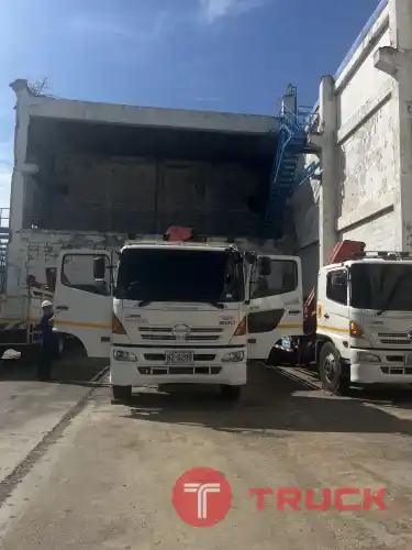 ขาย รถบรรทุก 10 ล้อ ปี 2548 1 เพลา HINO FL1JTPA 212 แรงม้า สีขาว พร้อมเครื่องทุ่นแรง เครน น้ำหนัก 5 ตัน สภาพดี ตรวจรับรองทุกปี รถพร้อมใช้งาน