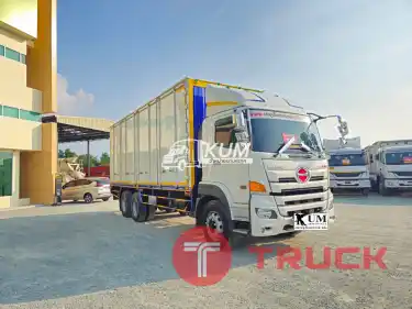 สิบล้อตู้สิบบาน HINO VICTOR500 344 แรง ปี 650