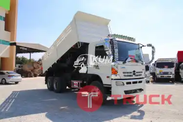 สิบล้อดััมพ์ Hino QDR500 344 แรง ปี 55