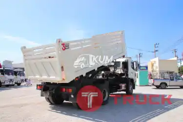 สิบล้อดั้มพ์ HINO QDR500 แรง ปี 55