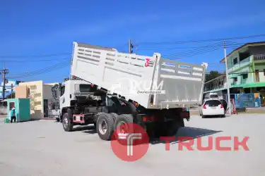 สิบล้อดั้มพ์ HINO QDR500 แรง ปี 55
