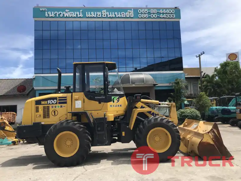 KOMATSU WA100-7 นำเข้าจากญี่ปุ่น สภาพพร้อมใช้งาน LINE ID @sangenjp โทร 089-0080077,089-0050007,086-0044333,065-8844400 www.sangenjp.com www.nmc99.com