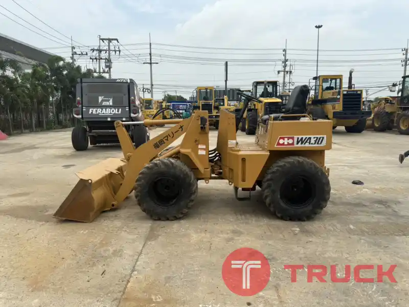 KOMATSU WA30-1 นำเข้าจากญี่ปุ่น สภาพพร้อมใช้งาน LINE ID @sangenjp โทร 089-0080077,089-0050007,086-0044333,065-8844400 www.sangenjp.com www.nmc99.com