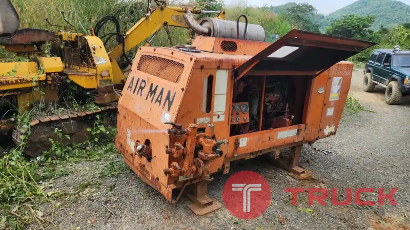 ขาย เครื่องปั๊มลม ปั๊มลม AIRMAN PDS175 เก่าญี่ปุ่น เครื่อง ISUZU ดีเซล 3 สูบ ลมแรงม๊าก พร้อมใช้งาน