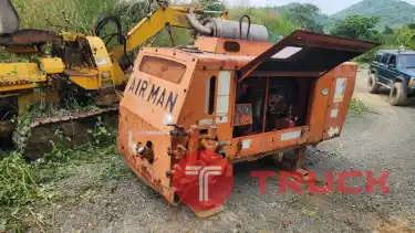 ขาย เครื่องปั๊มลม ปั๊มลม AIRMAN PDS175 เก่าญี่ปุ่น เครื่อง ISUZU ดีเซล 3 สูบ ลมแรงม๊าก พร้อมใช้งาน