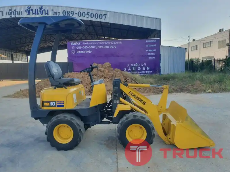 KOMATSU WA10 นำเข้าจากญี่ปุ่น สภาพพร้อมใช้งาน LINE ID @sangenjp โทร 089-0080077,089-0050007,086-0044333,065-8844400 www.sangenjp.com www.nmc99.com