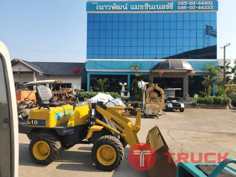 KOMATSU WA10 นำเข้าจากญี่ปุ่น สภาพพร้อมใช้งาน LINE ID @sangenjp โทร 089-0080077,089-0050007,086-0044333,065-8844400 www.sangenjp.com www.nmc99.com