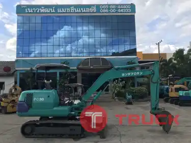 KOMATSU PC30-7 นำเข้าจากญี่ปุ่น สภาพพร้อมใช้งาน LINE ID @sangenjp โทร 089-0080077,089-0050007,086-0044333,065-8844400 www.sangenjp.com www.nmc99.com