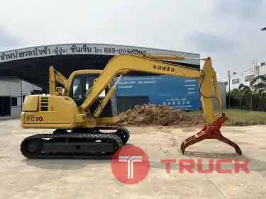 KOMATSU PC70-7E นำเข้าจากญี่ปุ่น สภาพพร้อมใช้งาน LINE ID @sangenjp โทร 089-0080077,089-0050007,086-0044333,065-8844400 www.sangenjp.com www.nmc99.com