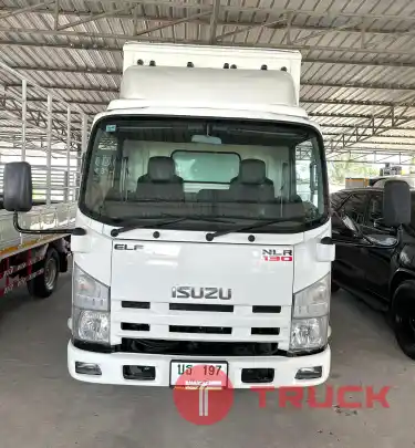 NLR130 รถบรรทุกสี่ล้อ ตู้แห้งเปิด3บาน พร้อมใช้ รถห้างแท้