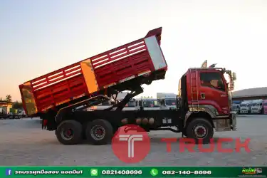 สิบล้อดั้มพ์ ISUZU FXZ 360แรงม้า ปี 66
