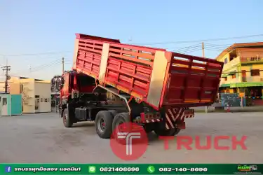 สิบล้อดั้มพ์ ISUZU FXZ 360แรงม้า ปี 66