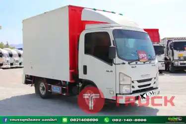 สี่ล้อตู้ ISUZU NLR 104แรงม้า ปี 63