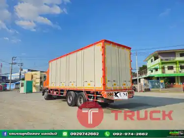 ผ่อนลดดอก สิบล้อตู้สิบบาน HINO FL8J 260 แรง ปี 63 2463