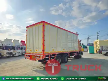 ผ่อนลดดอก สิบล้อตู้สิบบาน HINO FL8J 260 แรง ปี 63 2463
