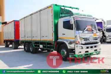 สิบล้อตู้สิบบาน HINO FL8J 260แรงม้า ปี 65