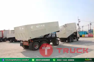 สิบล้อดั้มพ์ Hino Victor 500 344แรงม้า ปี 62