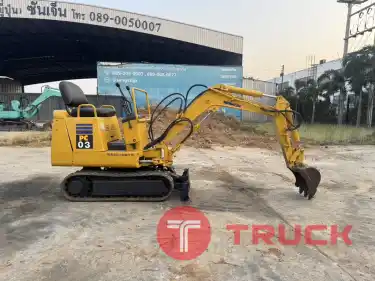 KOMATSU PC03-1 นำเข้าจากญี่ปุ่น สภาพพร้อมใช้งาน LINE ID @sangenjp โทร 089-0080077,089-0050007,086-0044333,065-8844400 www.sangenjp.com www.nmc99.com