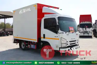 4 ล้อตู้2บาน ISUZU NLR 104แรงม้า ปี 63