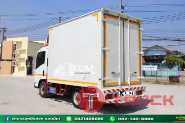 4 ล้อตู้2บาน ISUZU NLR 104แรงม้า ปี 63