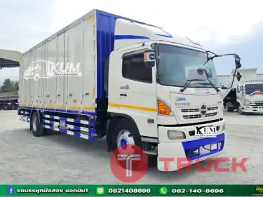 หกล้อตู้สิบบาน HINO VICTOR 500 240แรงม้า ปี 61 .1509