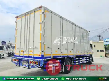 หกล้อตู้สิบบาน HINO VICTOR 500 240แรงม้า ปี 61 .1509