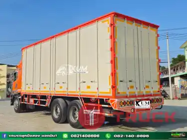 สิบล้อตู้สิบบาน HINO VICTOR 500 260แรงม้า ปี 63. 2464