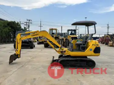 KOMATSU PC10-7 นำเข้าจากญี่ปุ่น สภาพพร้อมใช้งาน LINE ID @sangenjp โทร 089-0080077,089-0050007,086-0044333,065-8844400 www.sangenjp.com www.nmc99.com