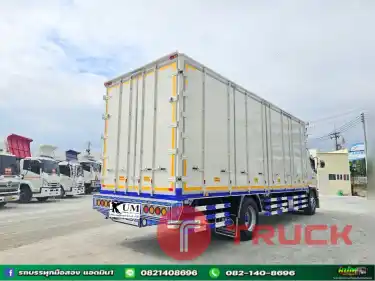 หกล้อตู้สิบบาน HINO VICTOR 500 240แรงม้า ปี 61 .1509