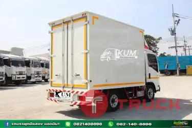 สี่ล้อตู้สองบาน ISUZU NLR 104แรงม้า ปี 63 .2855