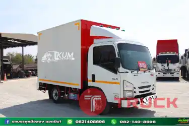สี่ล้อตู้สองบาน ISUZU NLR 104แรงม้า ปี 63 .2855