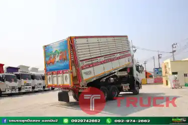 ผ่อนลดดอก สิบล้อดั้มพ์ ISUZU FXZ 360 แรง ปี 65 0337