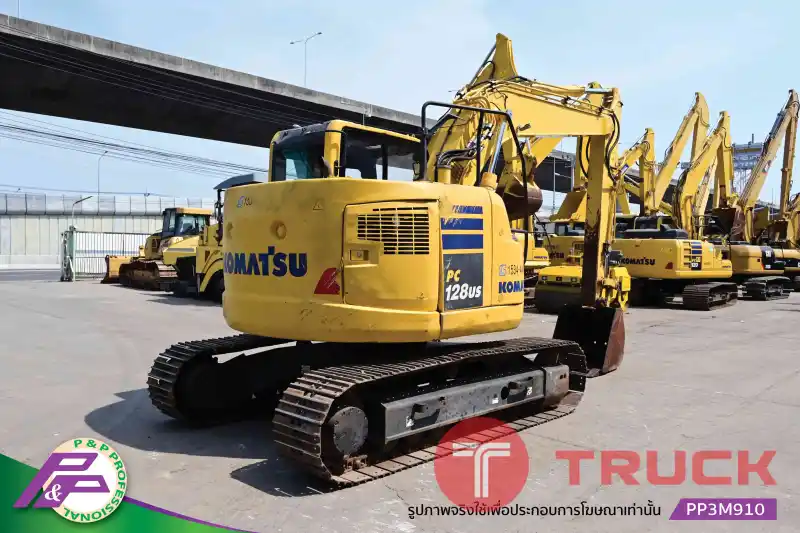 ขายรถขุด KOMATSU PC128US-10 มีไลน์หัวเจาะ มีอาร์มเครน ชั่วโมงน้อย มือสองสภาพดี นำเข้าจากญี่ปุ่น โดย P&P Pro