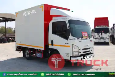 4 ล้อตู้ 2 บาน ISUZU NLR 104แรงม้า ปี 63 .2855