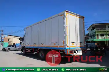 ผ่อนลดดอก สิบล้อตู้ ISUZU FVM 240 แรง เพลาเดียว ปี 56 4822