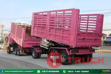 สิบล้อดั้มพ์ ISUZU FXZ 360แรงม้า ปี66&nbsp; หางดั้มพ์ สามเพลา ปี 65 .1364.2110