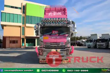 สิบล้อดั้มพ์ ISUZU FXZ 360แรงม้า ปี66&nbsp; หางดั้มพ์ สามเพลา ปี 65 .1364.2110