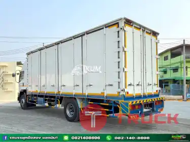 หกล้อตู้สิบบาน ISUZU FTR 240แรงม้า ปี 62. 3776