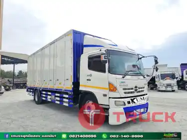 หกล้อตู้สิบบาน HINO VICTOR 500 240แรงม้า ปี 61 .1509