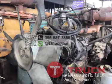 เครื่อง 6BD1เทอร์โบใส่ ซูมิโตโม่ 2800F2 EX200-2-3
