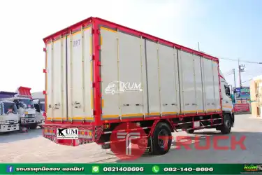 หกล้อตู้สิบบาน HINO VICTOR 500 240แรงม้า ปี 65 .8487