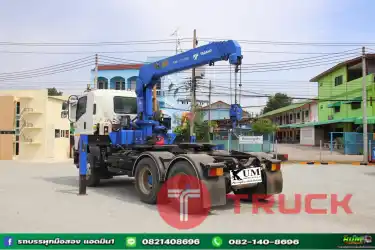 สิบล้อหัวลากเครน ISUZU GXZ 360แรงม้า ปี 59 .1143 รุ่นนี้มีรีโมทของเครน พึ่งติดใหม่