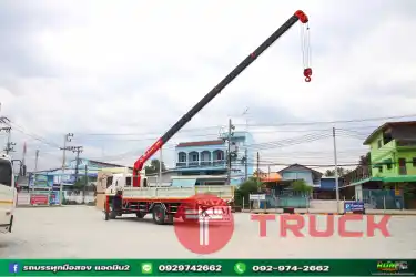 สดลดVAT หกล้อเครน UNIC 5 ปลอก 5 ตัน ISUZU รุ่น FTR 240 แรง ปี 2560 0048