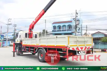 หกล้อเครน ISUZU FTR 240แรงม้า ปี 60 5 ตัน 5 ปอก