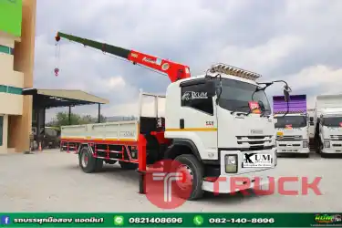 หกล้อเครน ISUZU FTR 240แรงม้า ปี 60 5 ตัน 5 ปอก