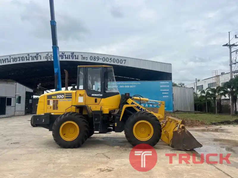 KOMATSU WA100-7 นำเข้าจากญี่ปุ่น สภาพพร้อมใช้งาน LINE ID @sangenjp โทร 089-0080077,089-0050007,086-0044333,065-8844400 www.sangenjp.com www.nmc99.com