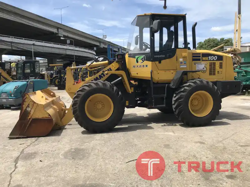 KOMATSU WA100-7 นำเข้าจากญี่ปุ่น สภาพพร้อมใช้งาน LINE ID @sangenjp โทร 089-0080077,089-0050007,086-0044333,065-8844400 www.sangenjp.com www.nmc99.com
