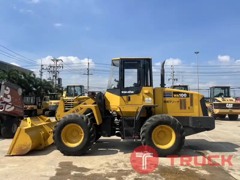 KOMATSU WA100-5 นำเข้าจากญี่ปุ่น สภาพพร้อมใช้งาน LINE ID @sangenjp โทร 089-0080077,089-0050007,086-0044333,065-8844400 www.sangenjp.com www.nmc99.com